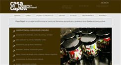 Desktop Screenshot of casacapell.com